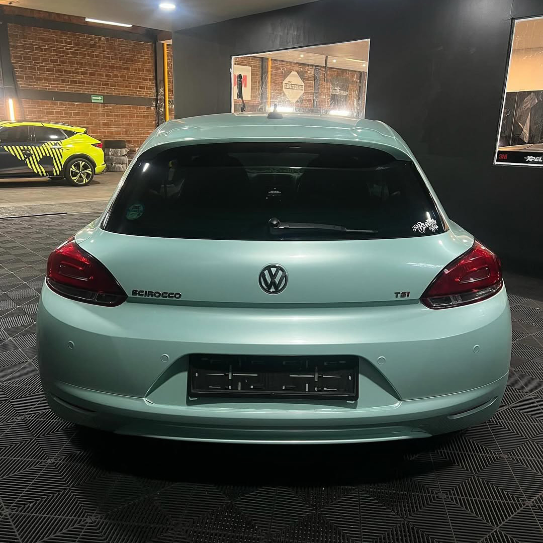 Ravoony Basic Gloss Macaron Moonlight Jade Vinyl Car Wrap