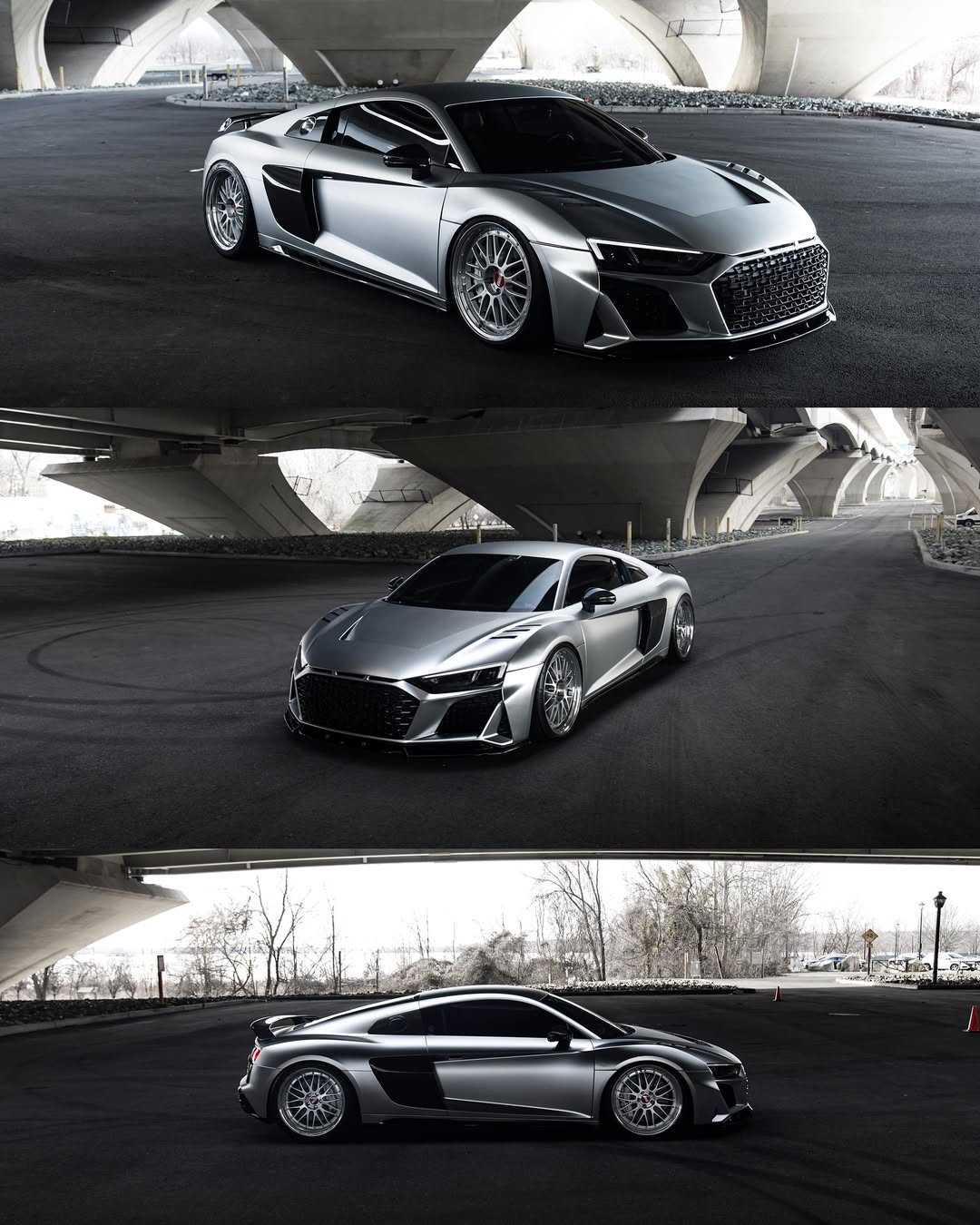 Ravoony Plus Matte Chrome Alexander Silver Metallic Vinyl Wrap