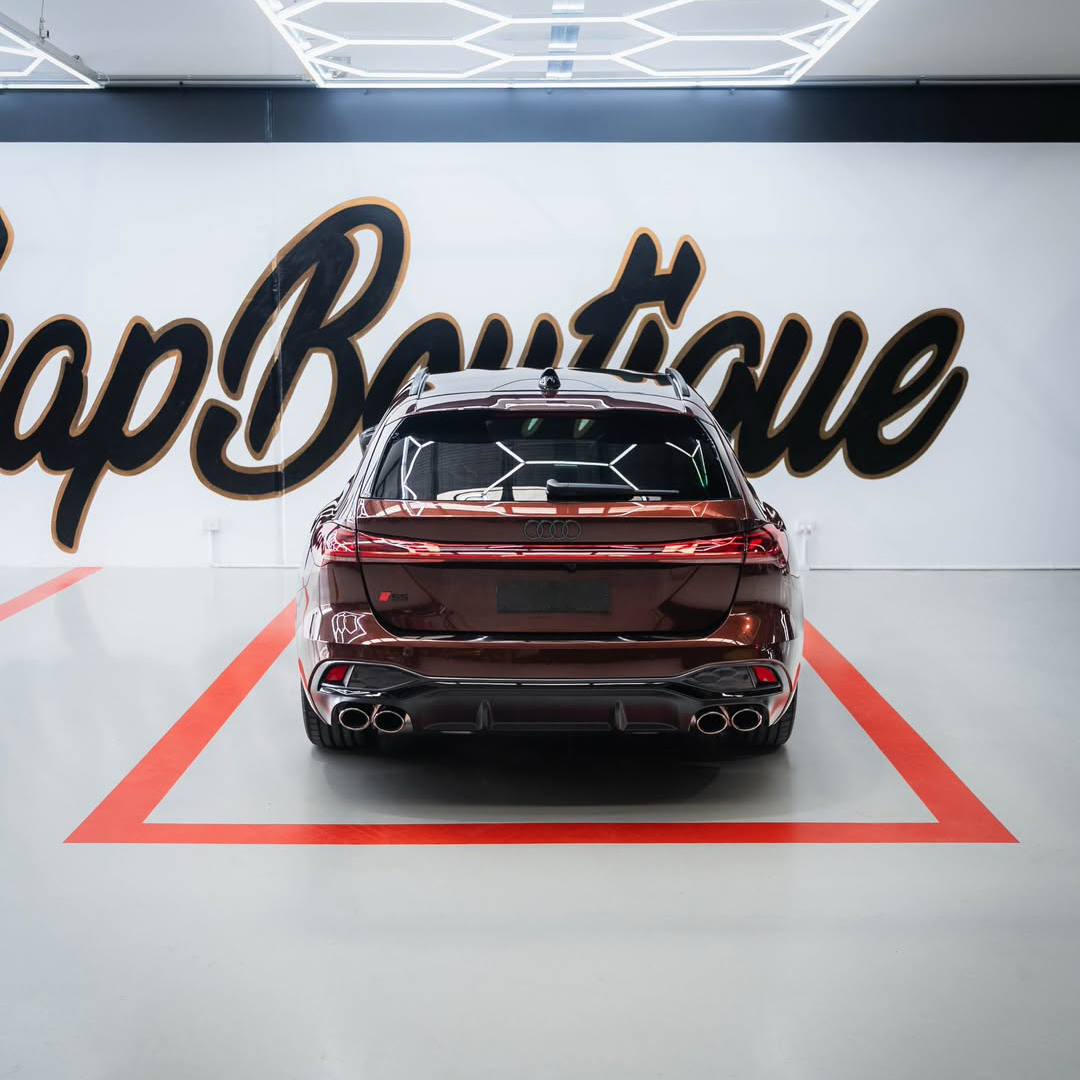 Ravoony Plus Porsche Gloss Terra Brown Vinyl Car Wrap