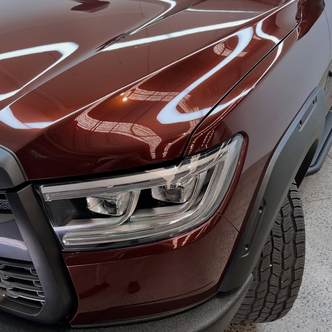 Ravoony Plus Porsche Gloss Terra Brown Vinyl Car Wrap