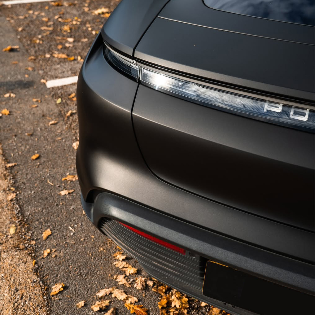 Ravoony Basic Pure Metal Black Car Vinyl Wrap