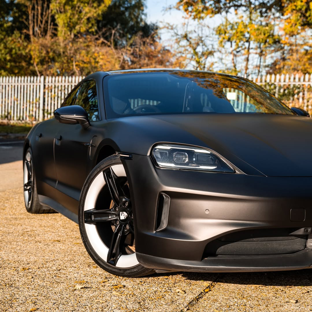 Ravoony Basic Pure Metal Black Car Vinyl Wrap