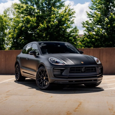 Ravoony Basic Pure Metal Black Car Vinyl Wrap 02