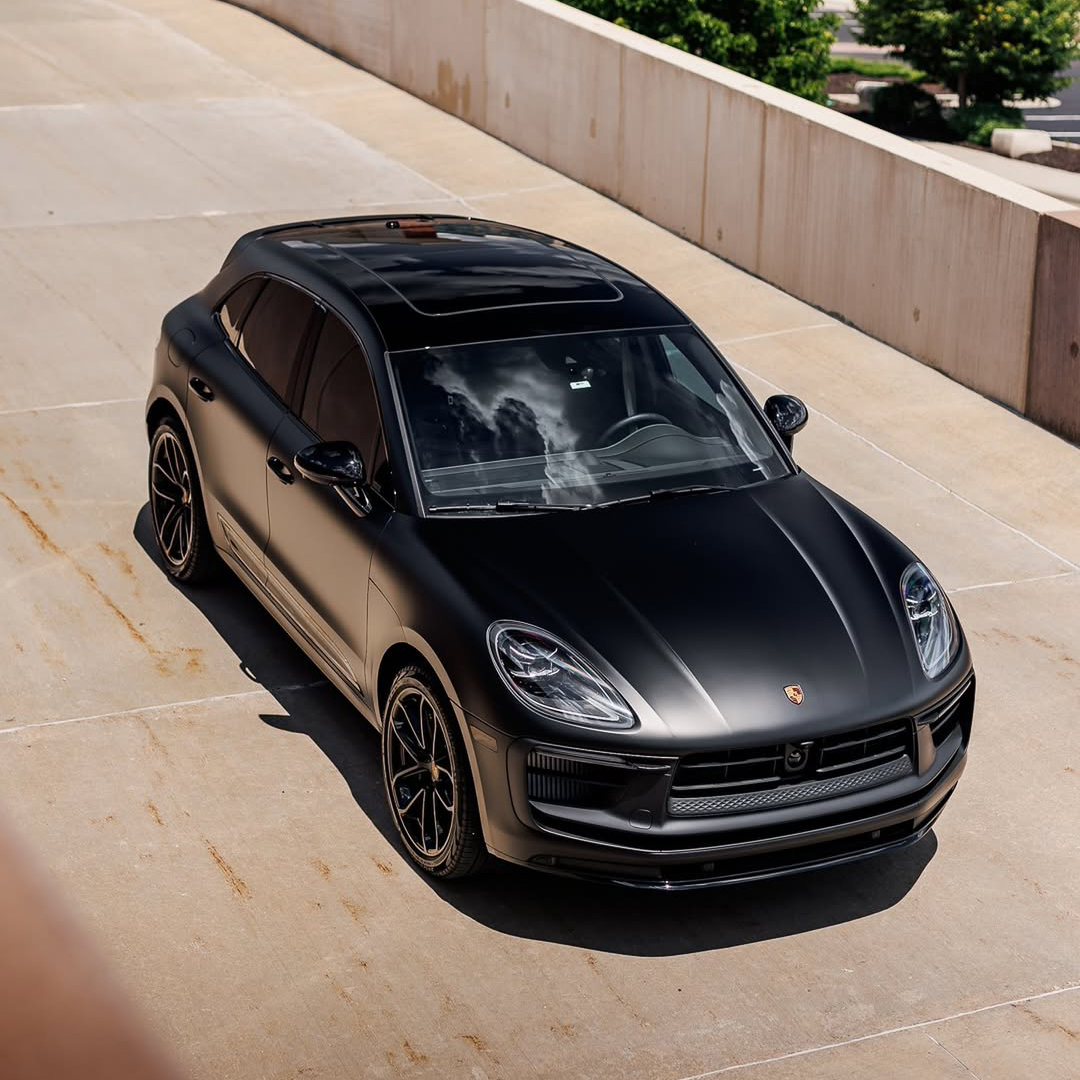 Ravoony Basic Pure Metal Black Car Vinyl Wrap