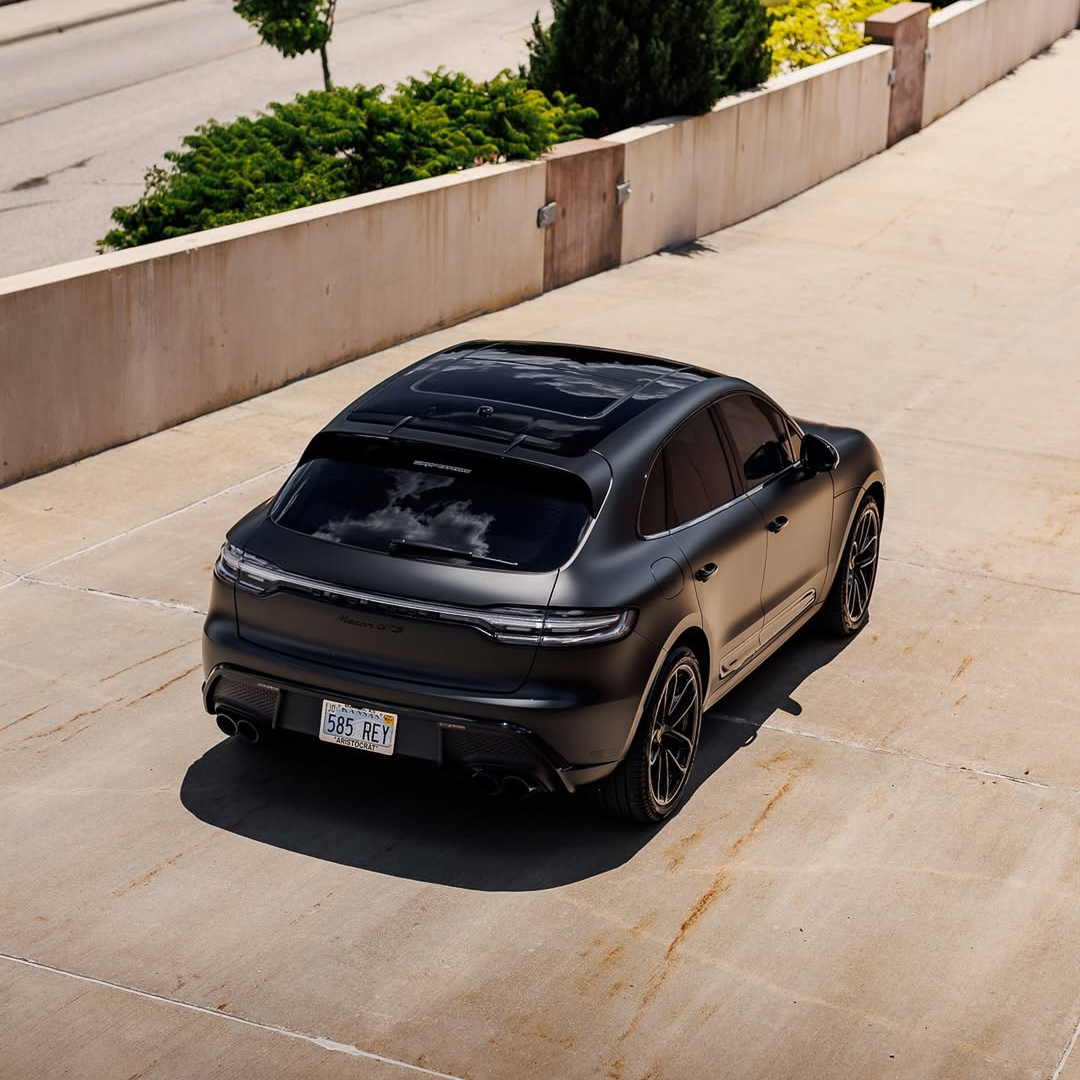 Ravoony Basic Pure Metal Black Car Vinyl Wrap