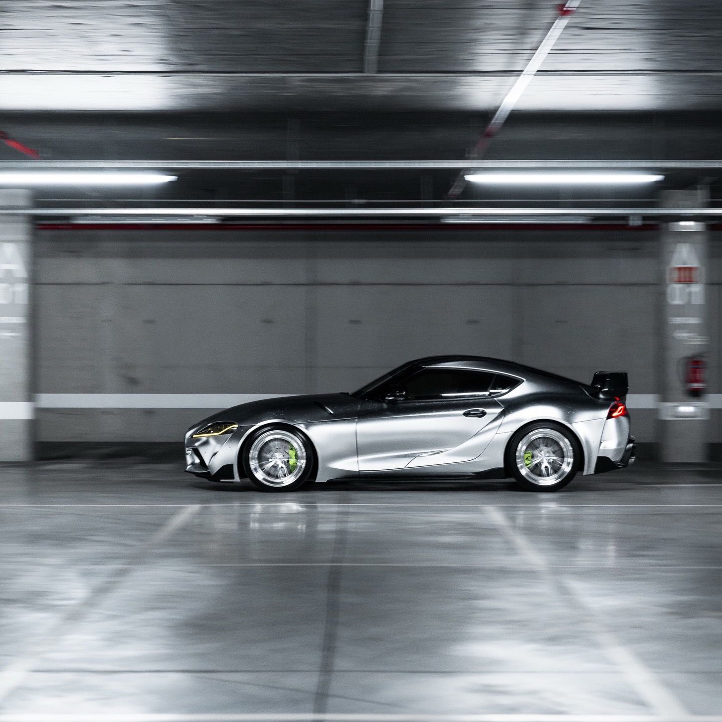 Ravoony Plus Matte Chrome Alexander Silver Metallic Vinyl Wrap