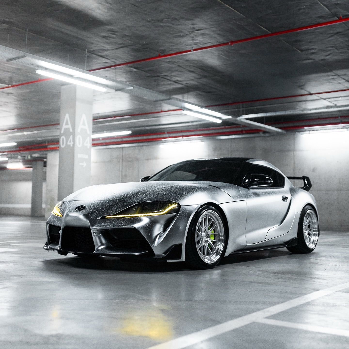 Ravoony Plus Matte Chrome Alexander Silver Metallic Vinyl Wrap