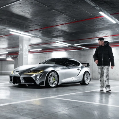 Ravoony Plus Matte Chrome Alexander Silver Metallic Vinyl Wrap 02