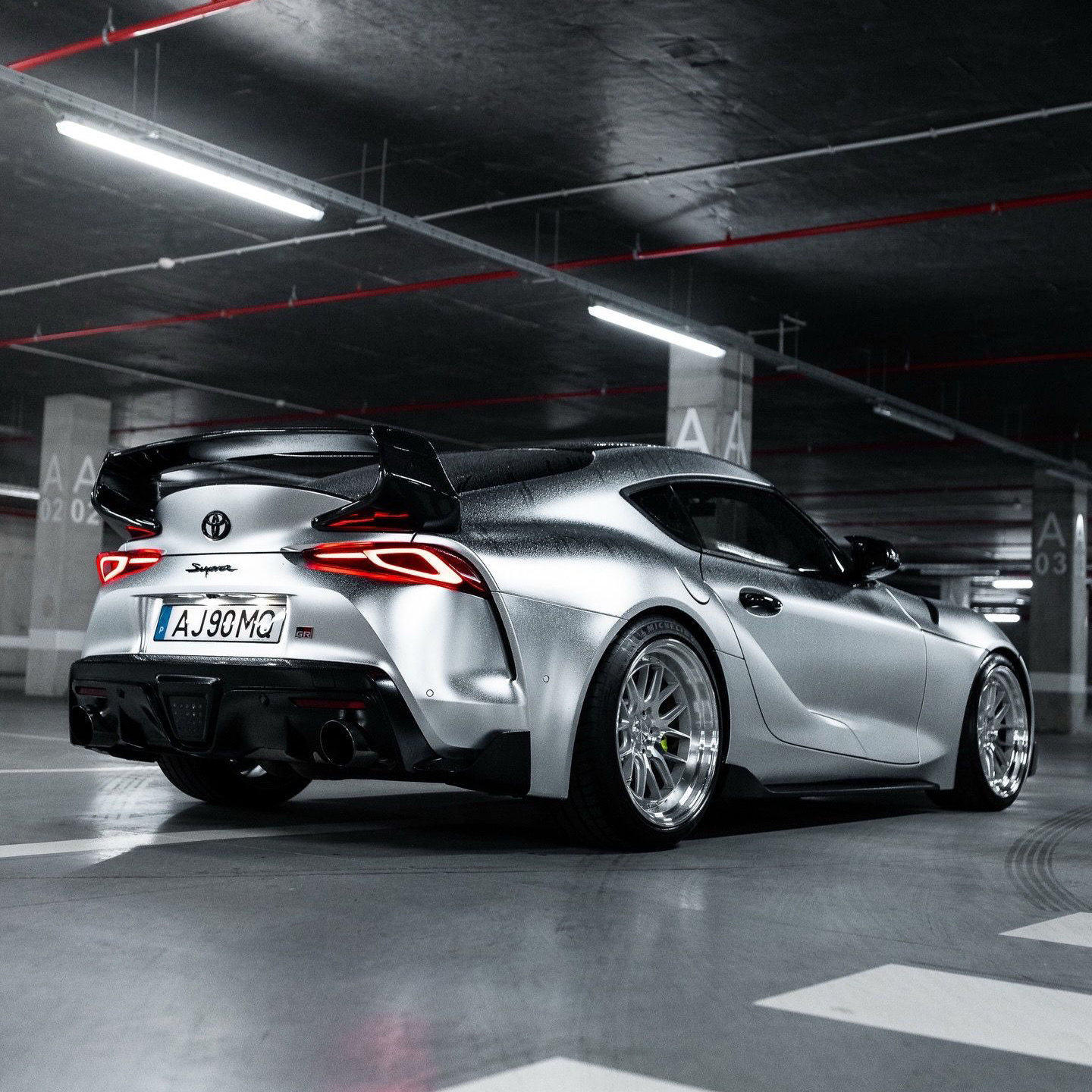 Ravoony Plus Matte Chrome Alexander Silver Metallic Vinyl Wrap