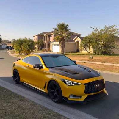 Ravoony Plus Matte Metallic Yellow Car Wrap 02