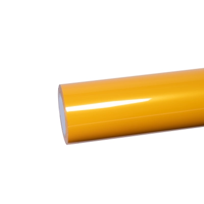 Ravoony Plus Glossy Metallic Yellow Car Wrap 02