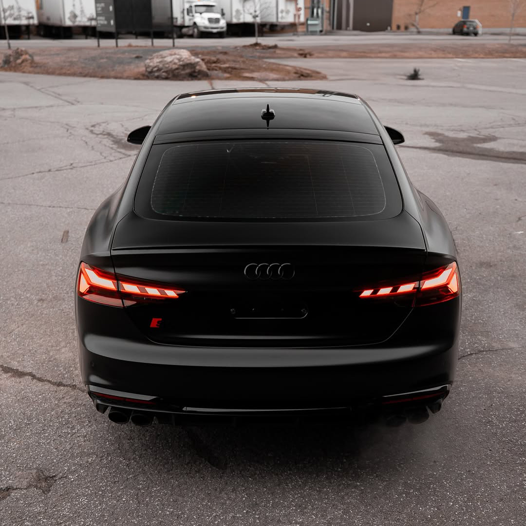 Ravoony Plus PET Satin Black Car Wrap