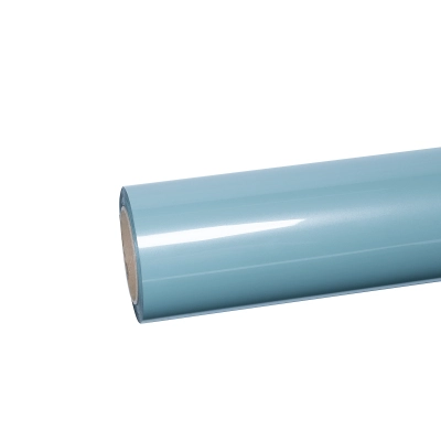 Ravoony Plus Gloss Metallic Porsche Ice Blue Car Wrap 01