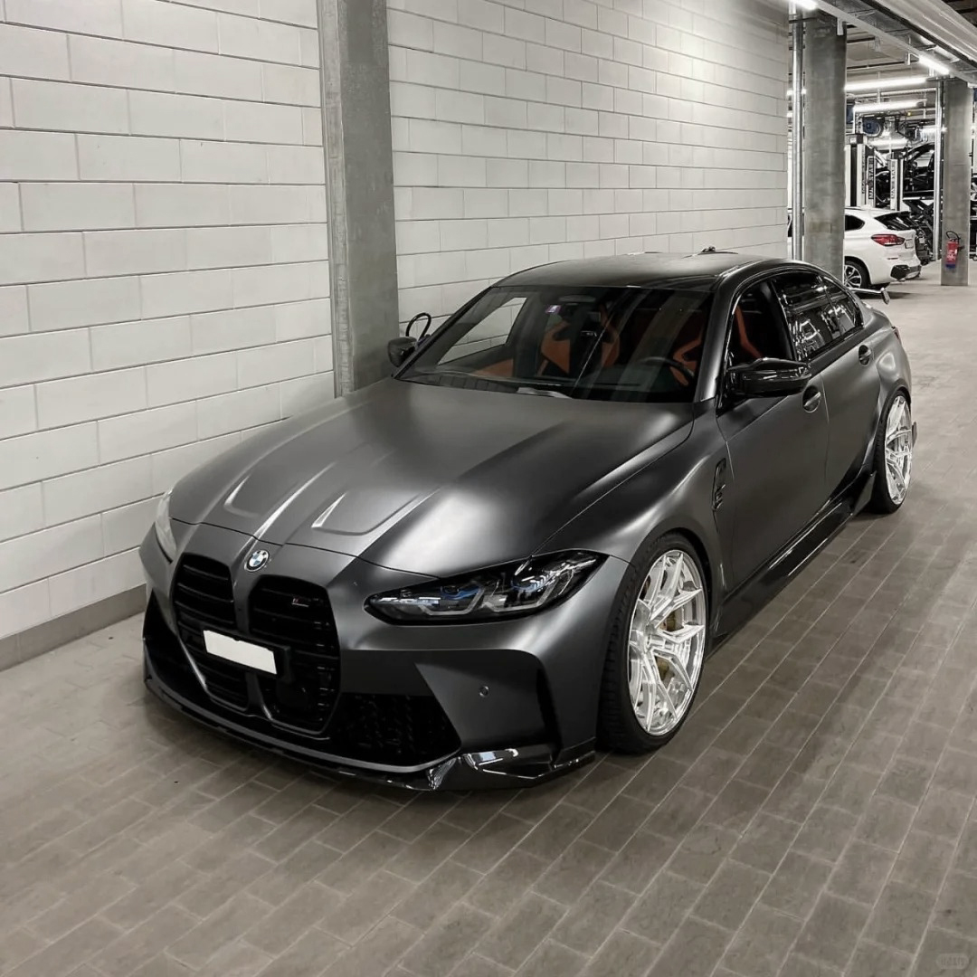 Ravoony Plus Pure Metal Dark Grey Car Vinyl Wrap