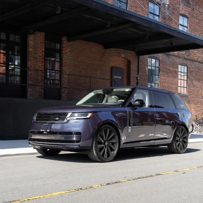 Ravoony Plus Bentley Gloss Grey Violet Car Vinyl Wrap 02