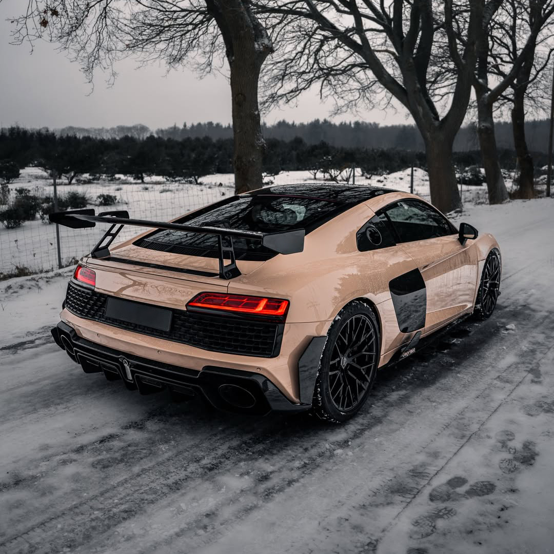 Ravoony Plus PET Premium Super Gloss Latte Beige Vinyl Wrap