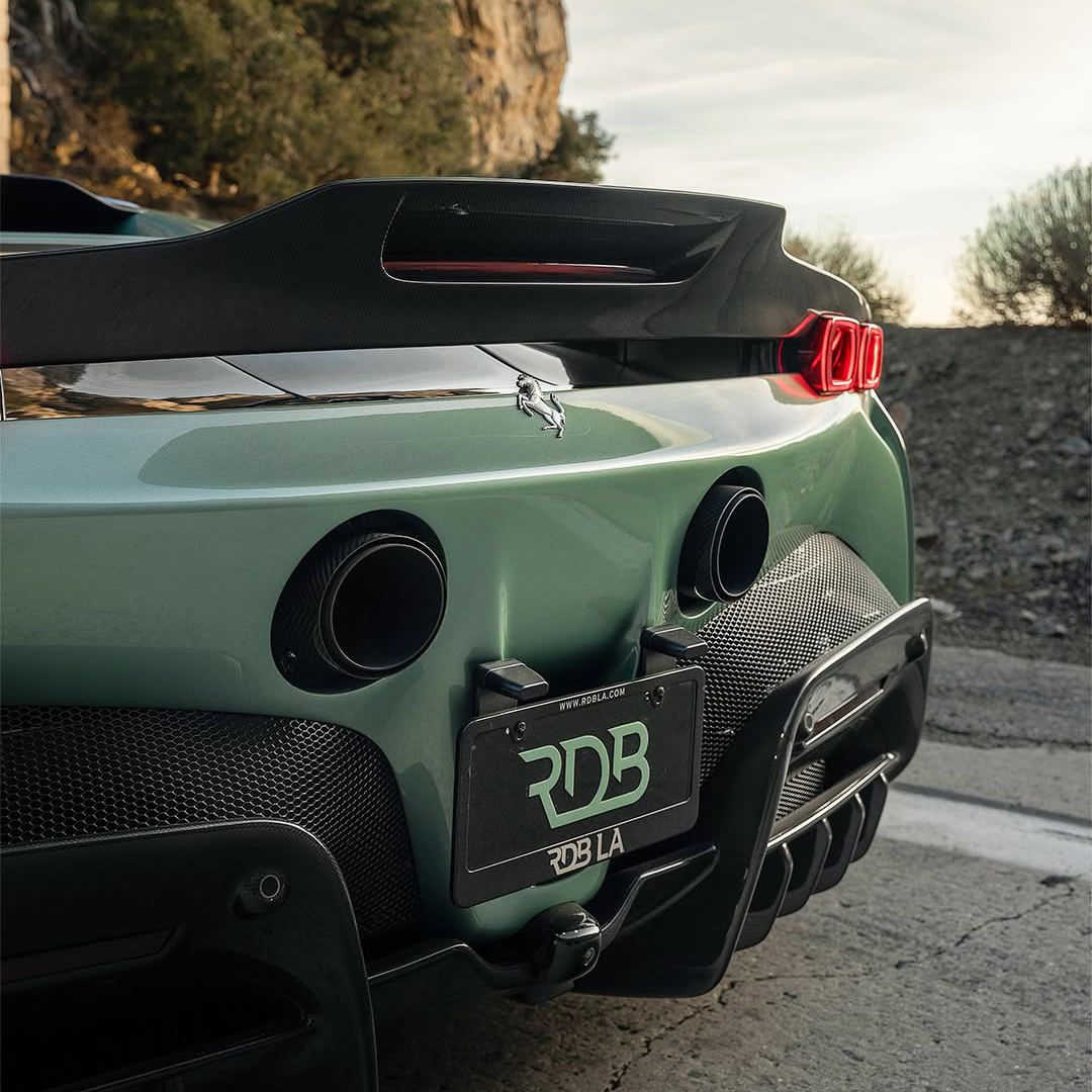 Ravoony Basic Ferrari Gloss Verde Francesca Green Vinyl Car Wrap