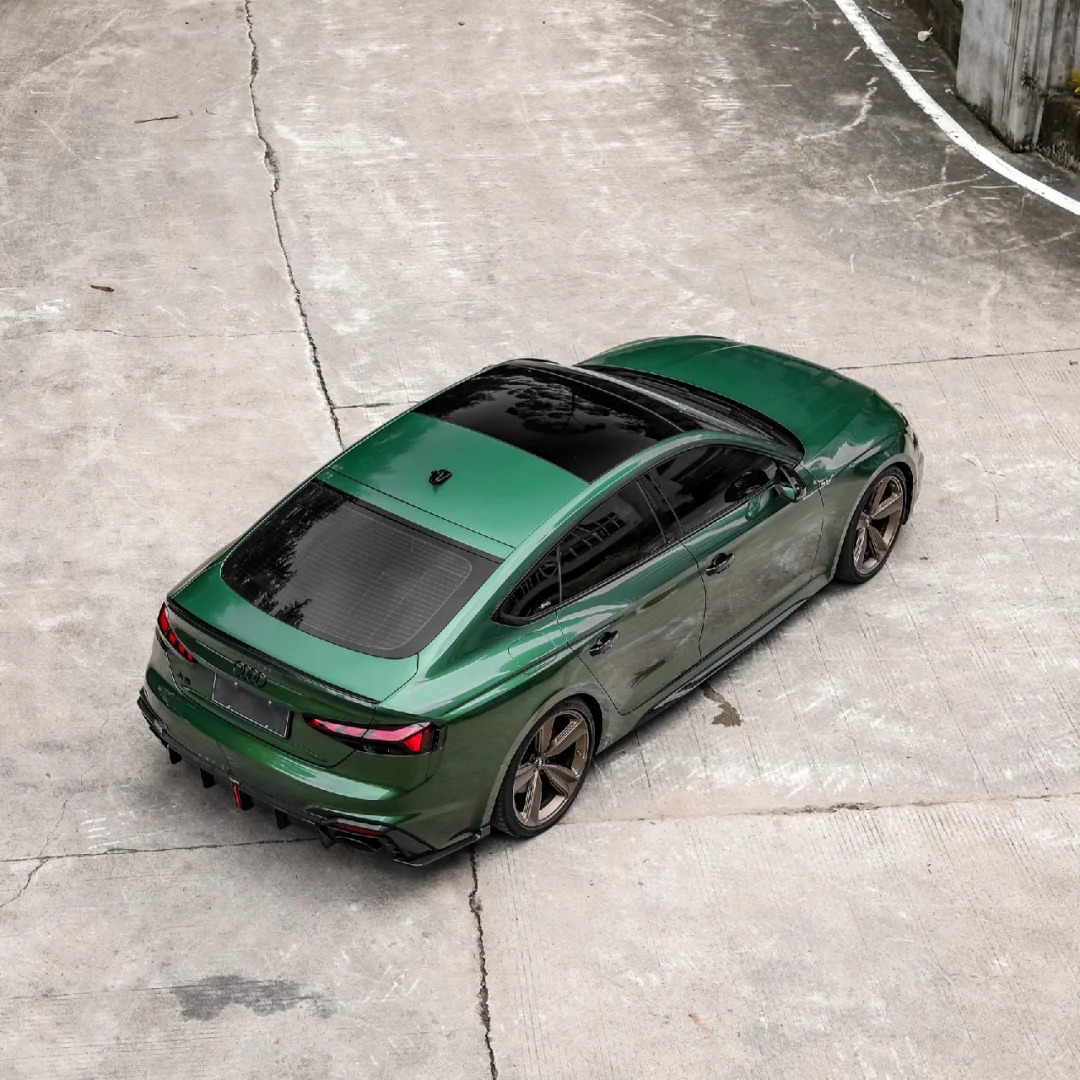 Ravoony Basic Metal Sonoma Green Car Vinyl Wrap