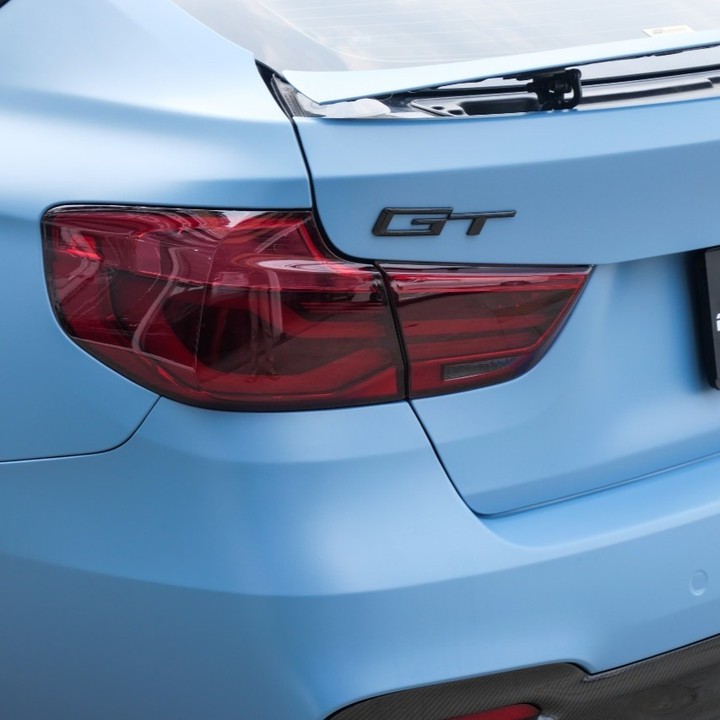 Ravoony Plus Ultimate Flat China Blue Car Wrap