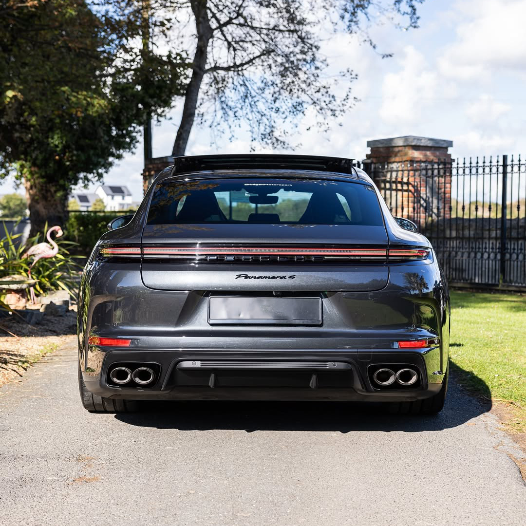  Ravoony Plus Porsche Gloss Volcano Grey Car Vinyl Wrap