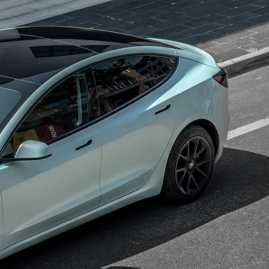 Ravoony Plus Gloss Macaron Moonlight Jade Vinyl Car Wrap