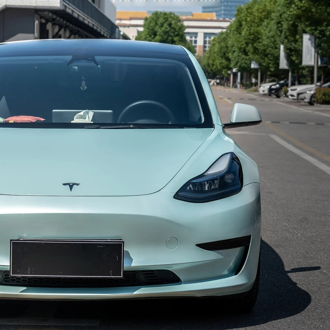 Ravoony Plus Gloss Macaron Moonlight Jade Vinyl Car Wrap