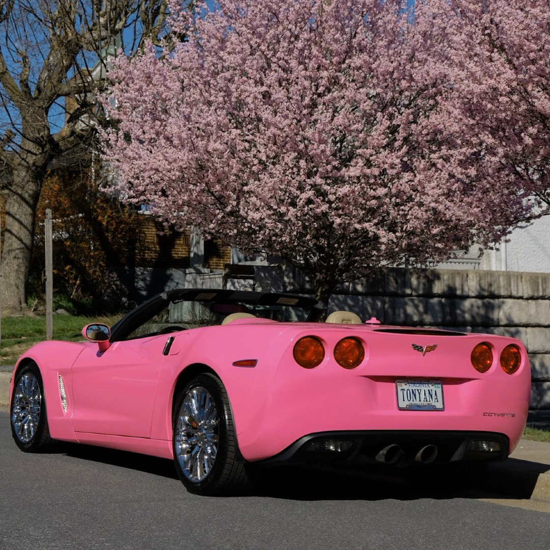 Ravoony Plus PET Glossy Princess Pink Vinyl Car Wrap 