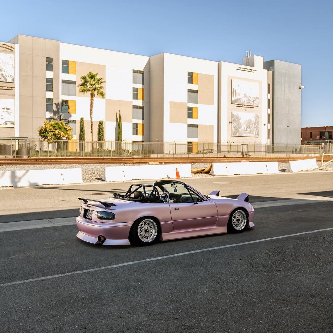 Ravoony Plus PET Pure Metal Cherry Pink Car Vinyl Wrap