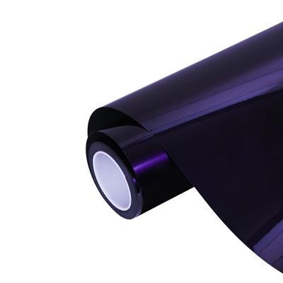 Ravoony Plus PET Gloss Ghost Midnight Purple Car Vinyl Wrap 01