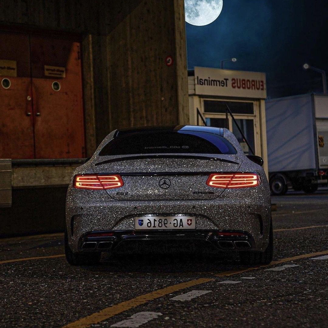 Ravoony Plus Super Glitter Silver Car Vinyl Wrap