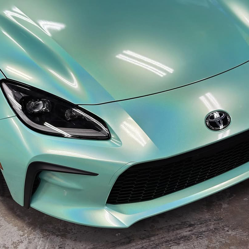   Ravoony Plus Glossy Laser Tiffany Car Vinyl Wrap