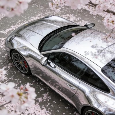 Ravoony Plus Gloss Silver Chrome Wrap 02