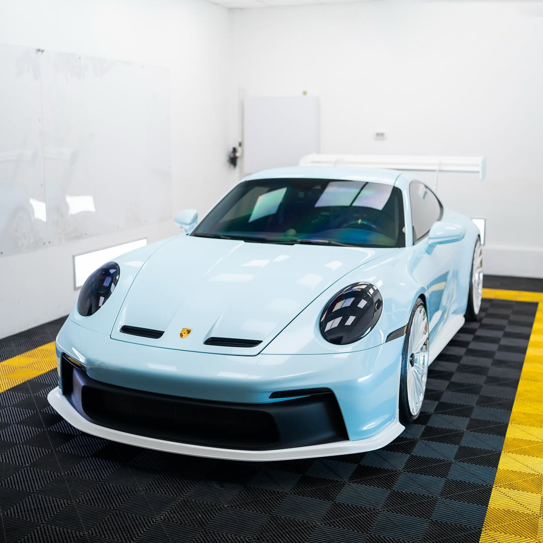 Ravoony Pro TPU Glossy Metallic Glacier Blue PPF Film