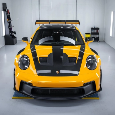 Ravoony Pro TPU Glossy Signal Yellow PPF Film 02