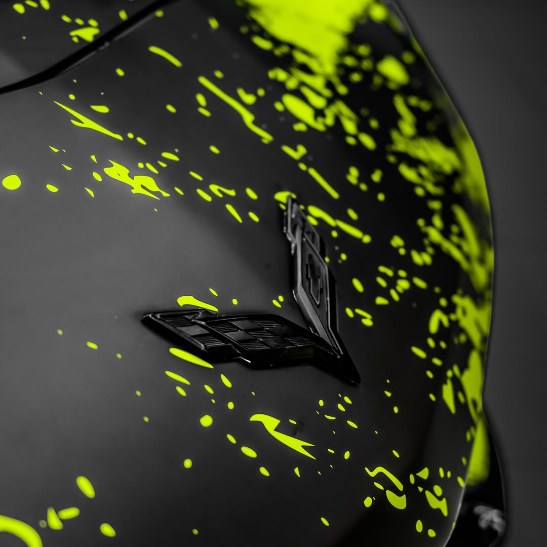 Ravoony Plus Customized Neon Splash Custom Wrap