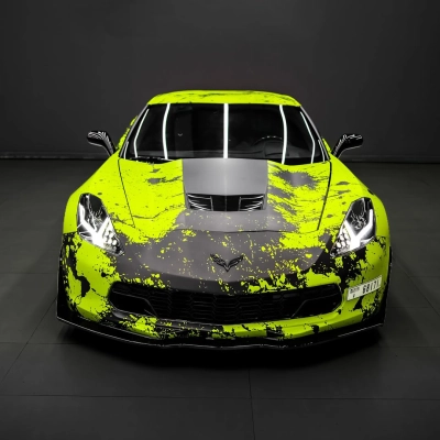 Ravoony Plus Customized Neon Splash Custom Wrap 01