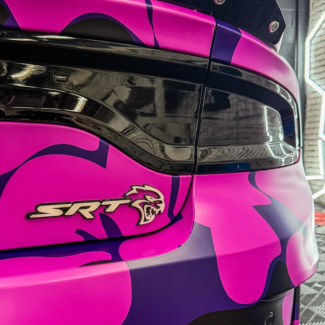 Ravoony Plus Customized Purple Camo Wrap