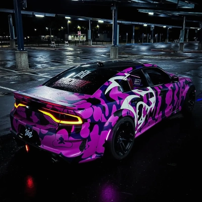Ravoony Plus Customized Purple Camo Wrap 02