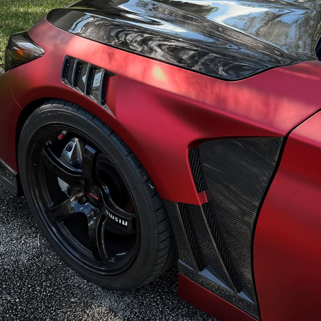 Ravoony Pro TPU Matte Chrome Romanee Red PPF Film