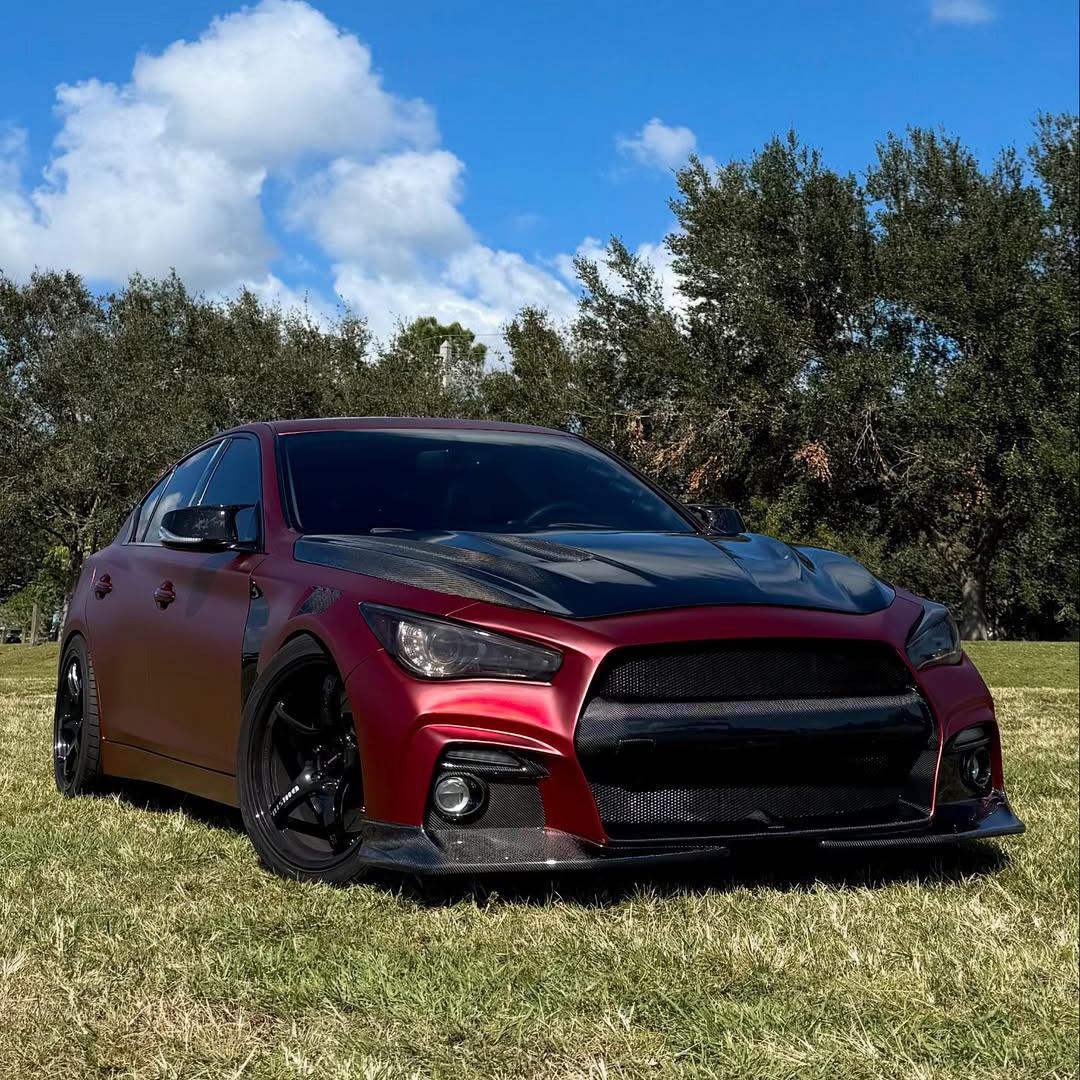 Ravoony Pro TPU Matte Chrome Romanee Red PPF Film