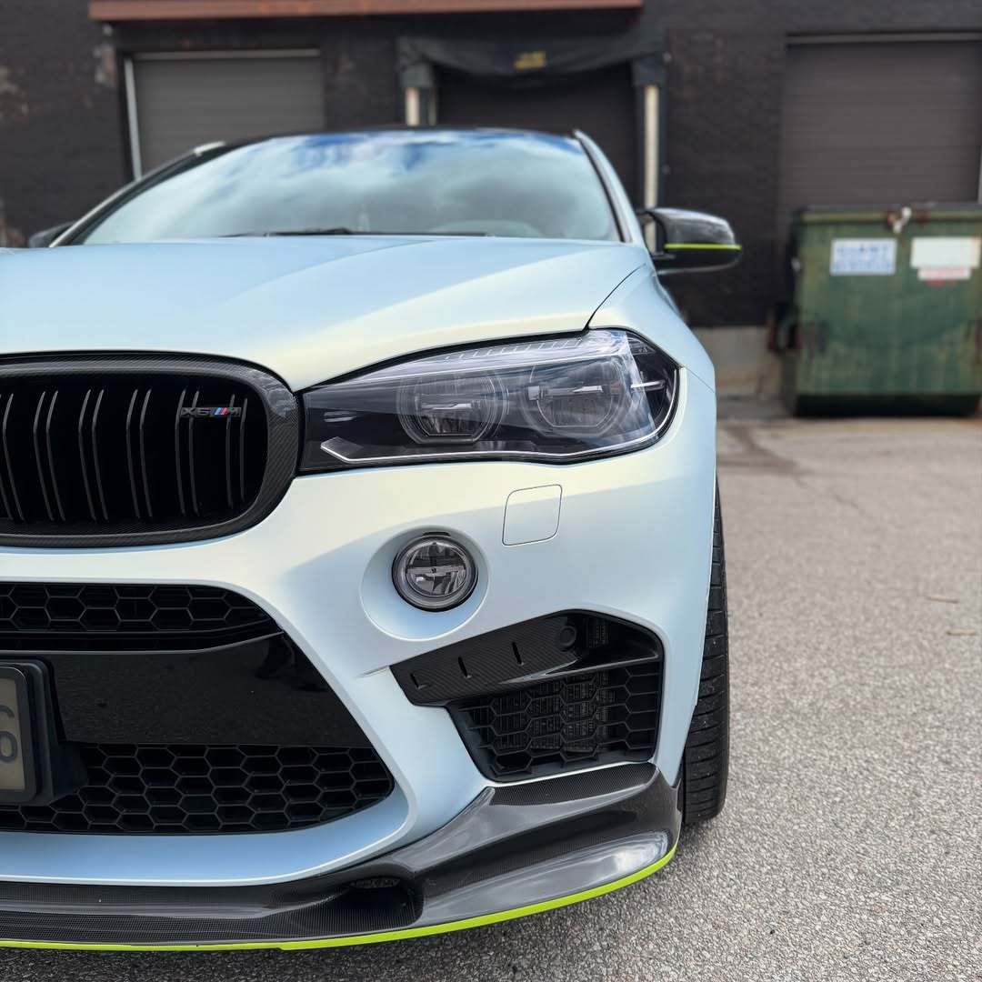 Ravoony Plus PET Ultra-Matte Gold Blue Car Vinyl Wrap