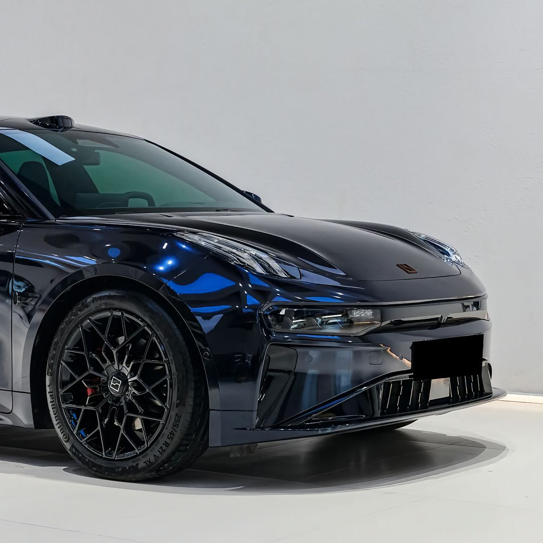 Ravoony Plus Glossy Metallic Spar Black Blue Vinyl Wrap