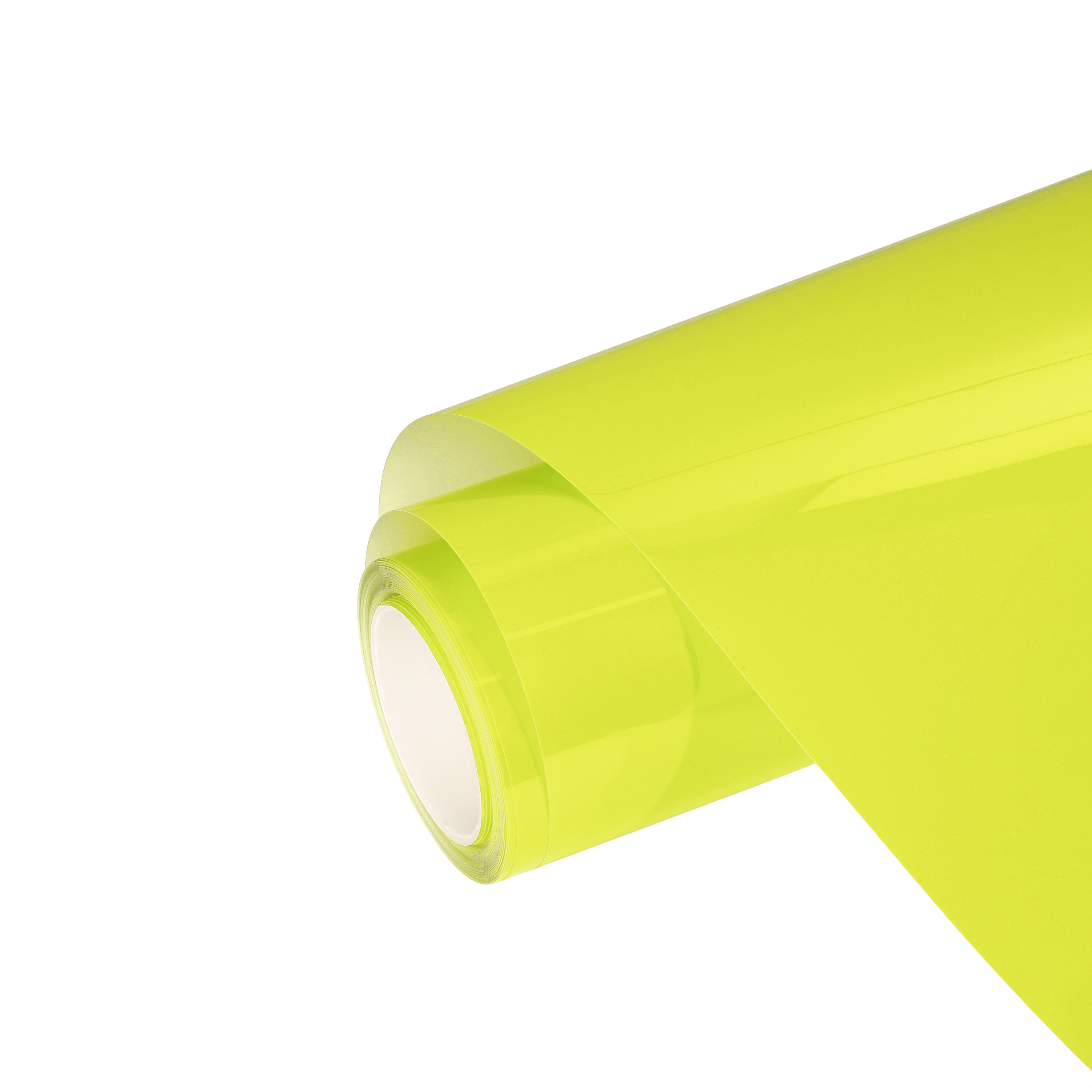 Ravoony Plus PET Gloss Acid Lime Green Wrap Mini Cooper Wrap