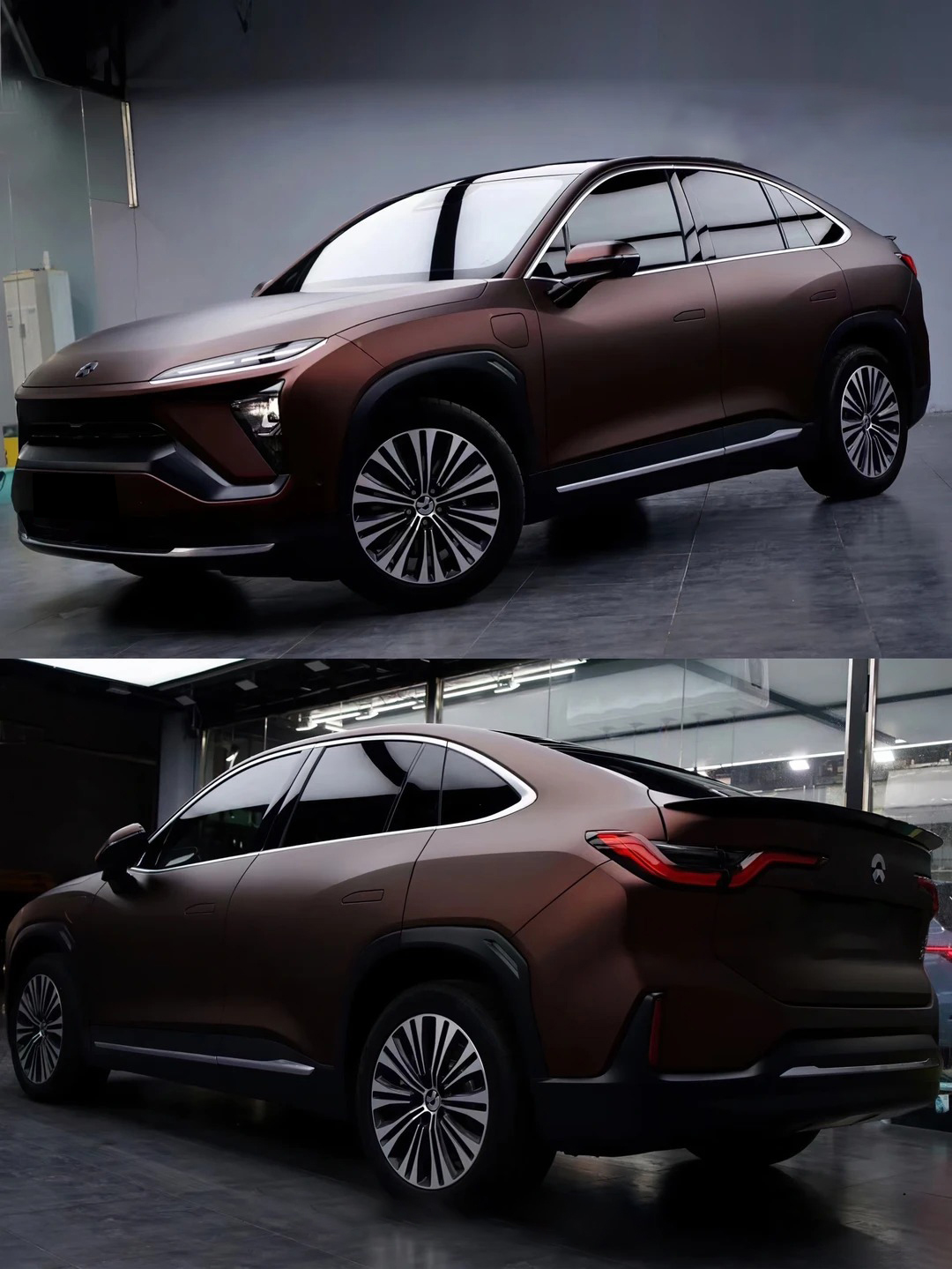 Ravoony Plus Ultimate Flat Coffee Brown Car Wrap