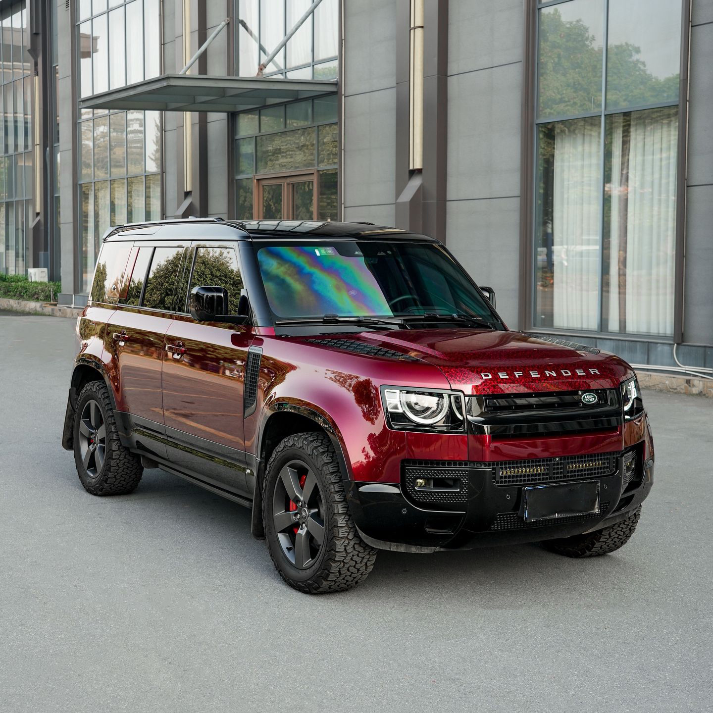 Ravoony Pro TPU Liquid Metallic Dragon Blood Red PPF Film