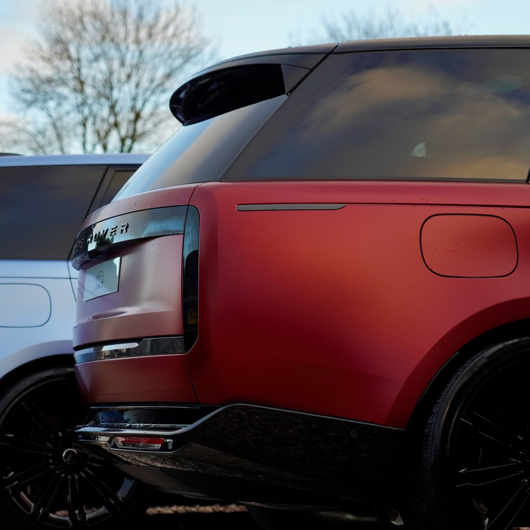 Ravoony Pro TPU Satin Dragon Blood Red Color PPF Film