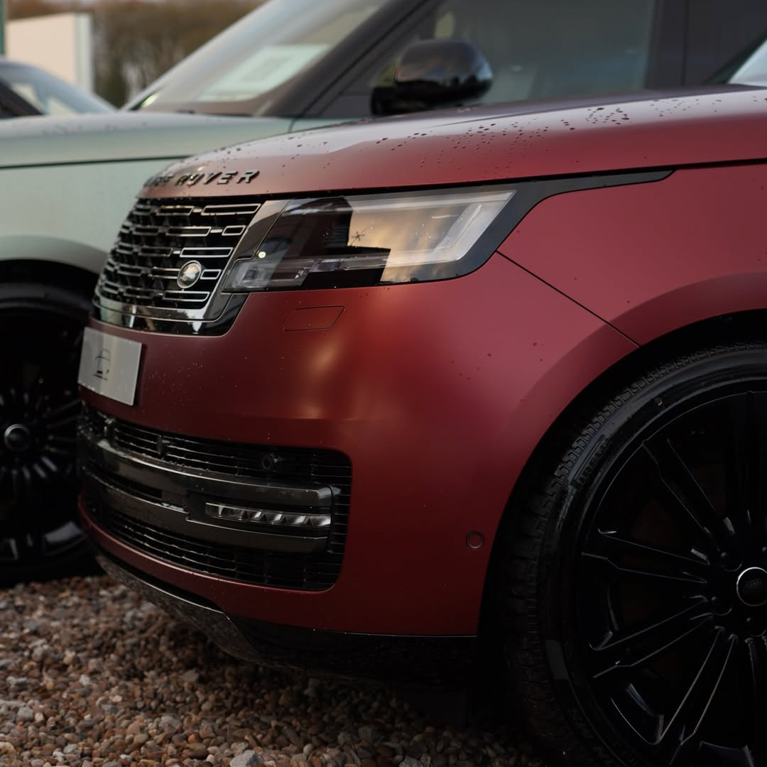 Ravoony Pro TPU Satin Dragon Blood Red Color PPF Film