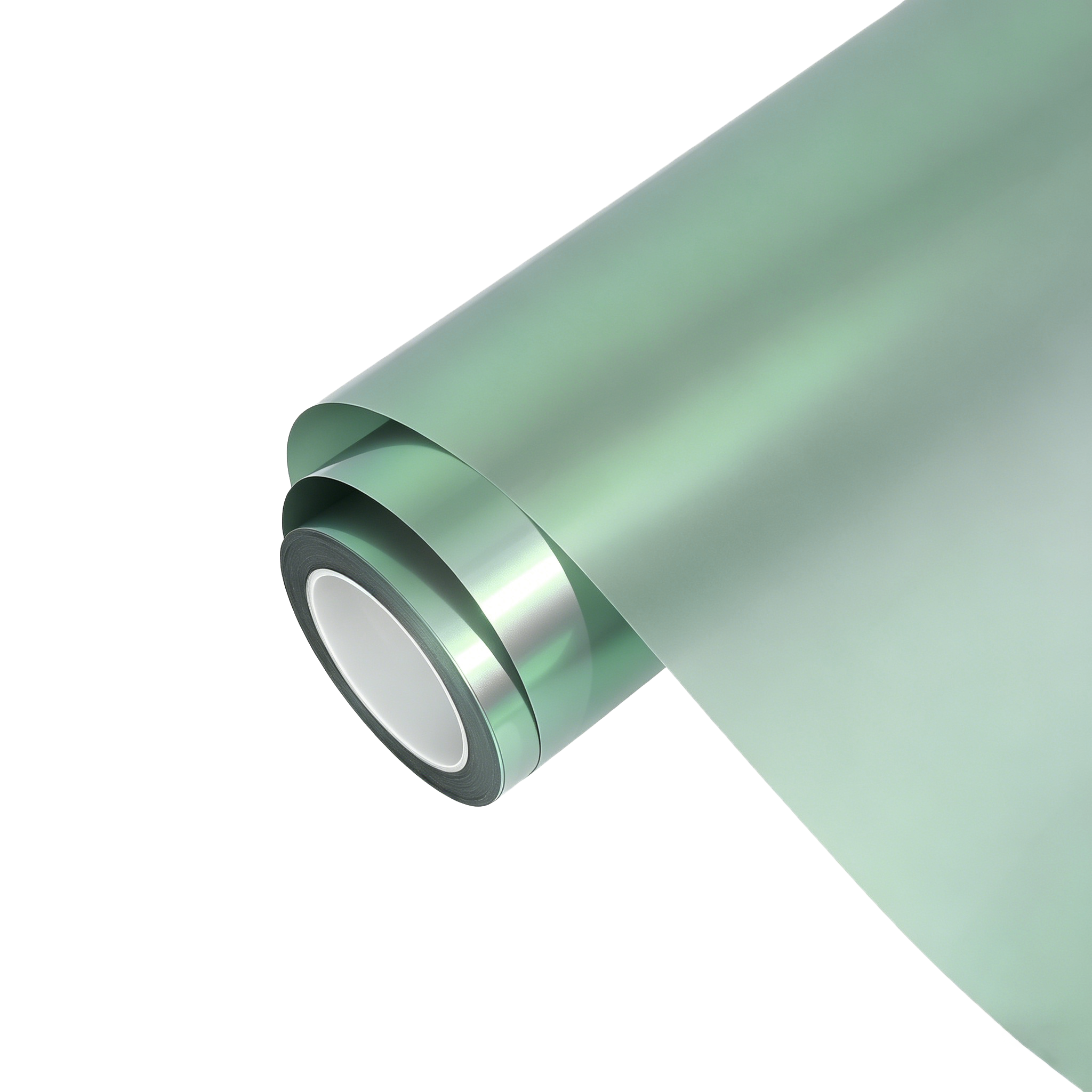 Ravoony Plus PET Matte Technological Grey To Green Car Wrap