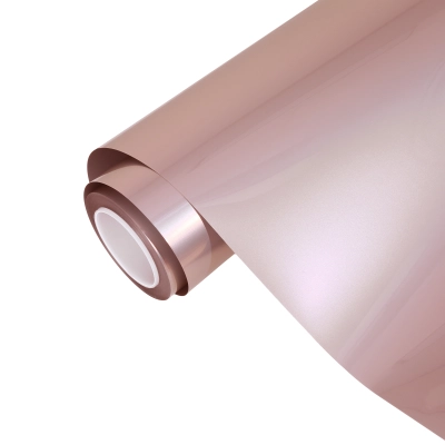 Ravoony Plus PET Matte Technological Grey To Orange Car Wrap 01