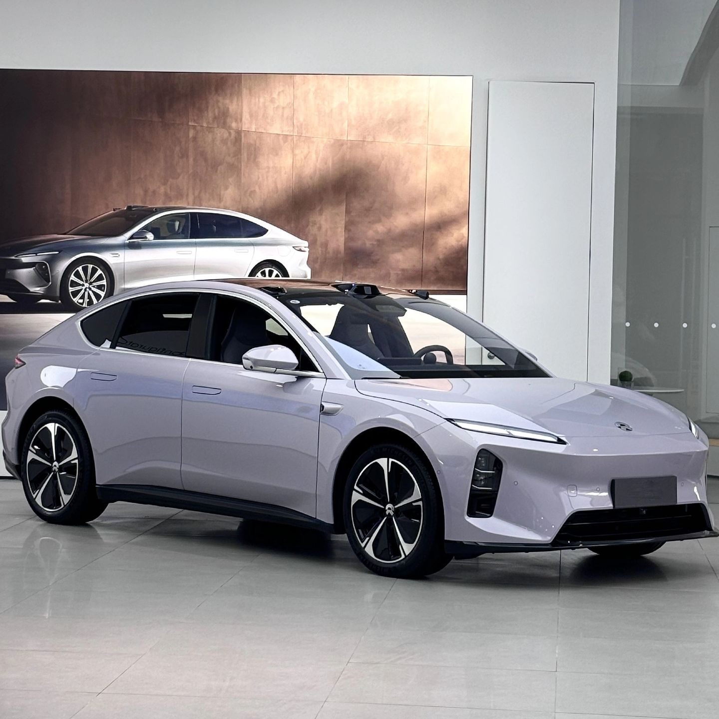 Ravoony Plus PET Gloss Far Sky Purple Car Vinyl Wrap